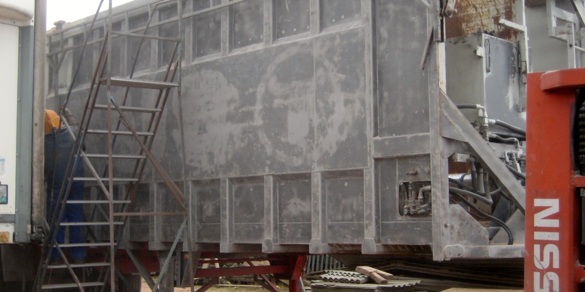 Blasting Ejector Trailer